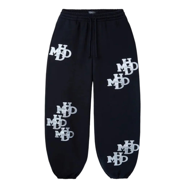 HMDD Patch Sweatpants Black