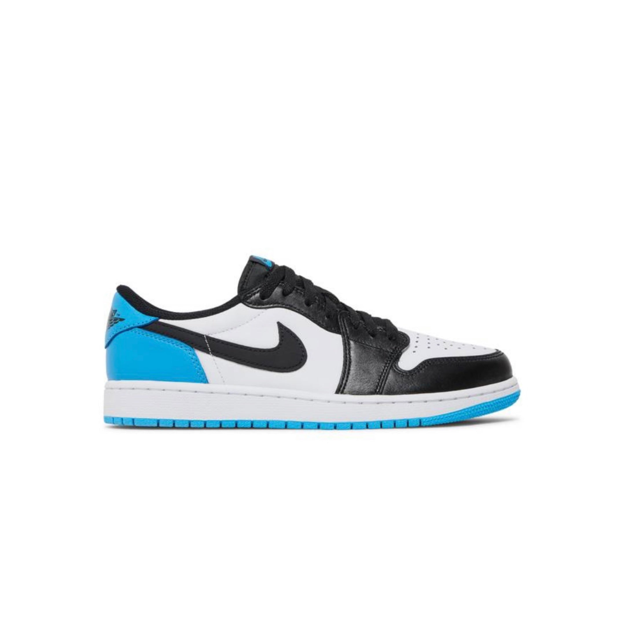 Jordan 1 Low OG Black Dark Powder Blue