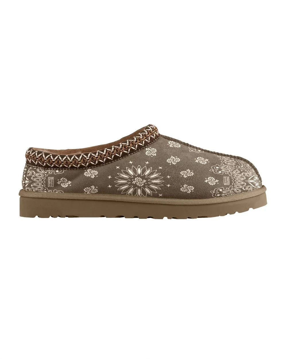 Cappucino Paisley V2 Slippers Bravest Studio