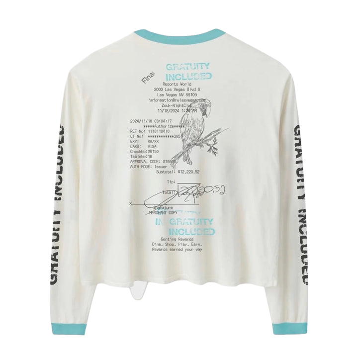 HMDD Wringer Gratuity Added Long Sleeve