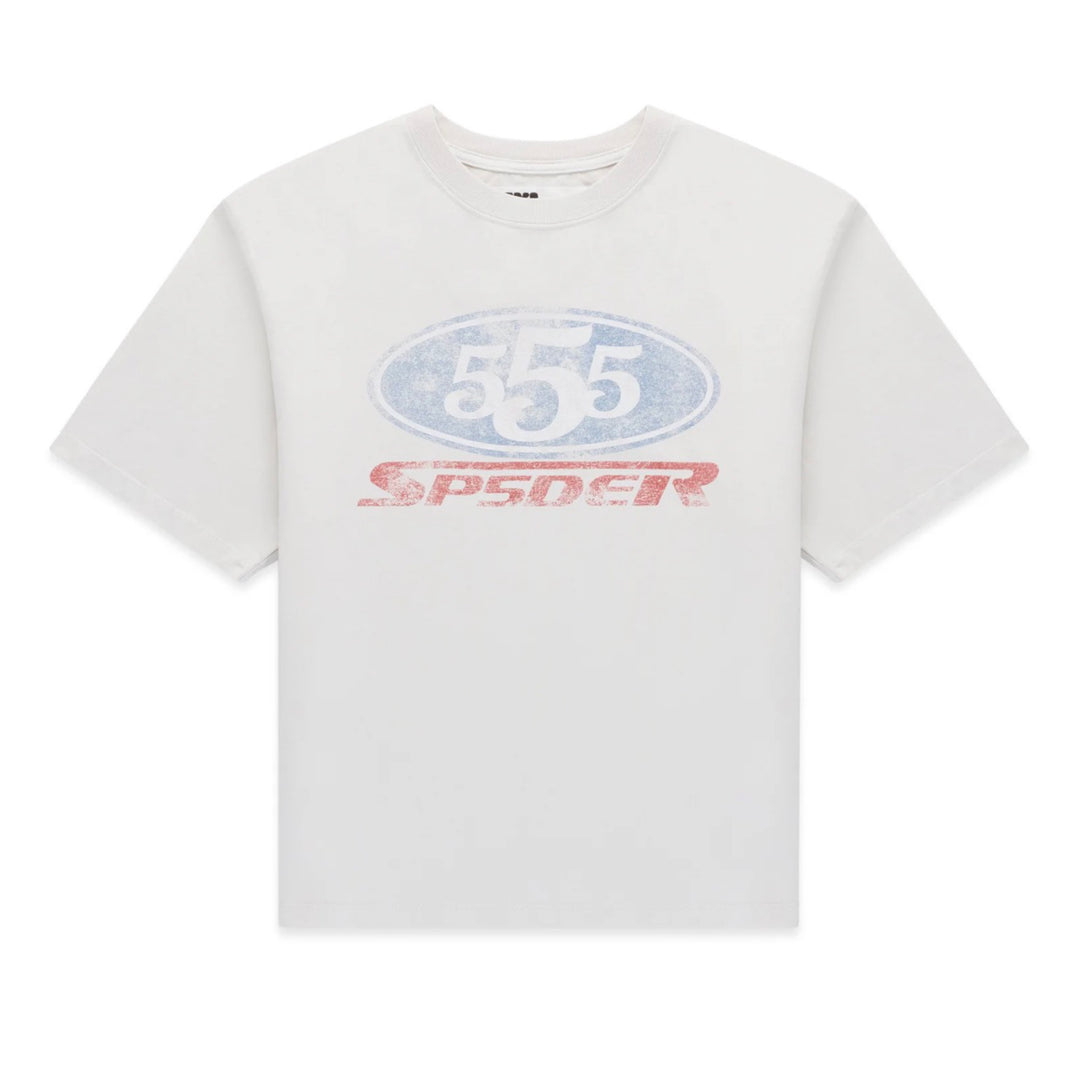 SP5DER R5CING Tee White