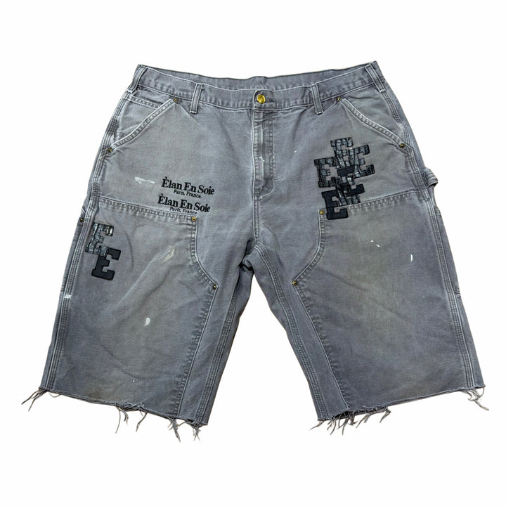 Elan En Soie Grey Carpenter Shorts 1of1
