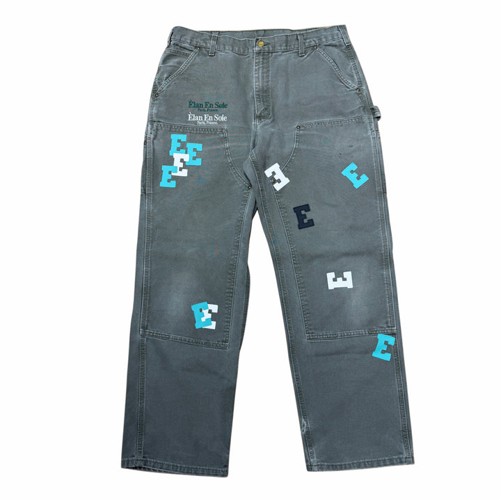 Elan En Soie Double Knee Patch Pants 1 of 1