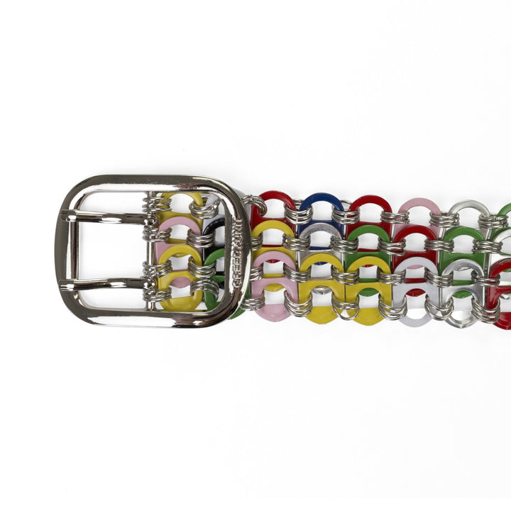 Greedy Unit Multicolor Bottlecap Belt