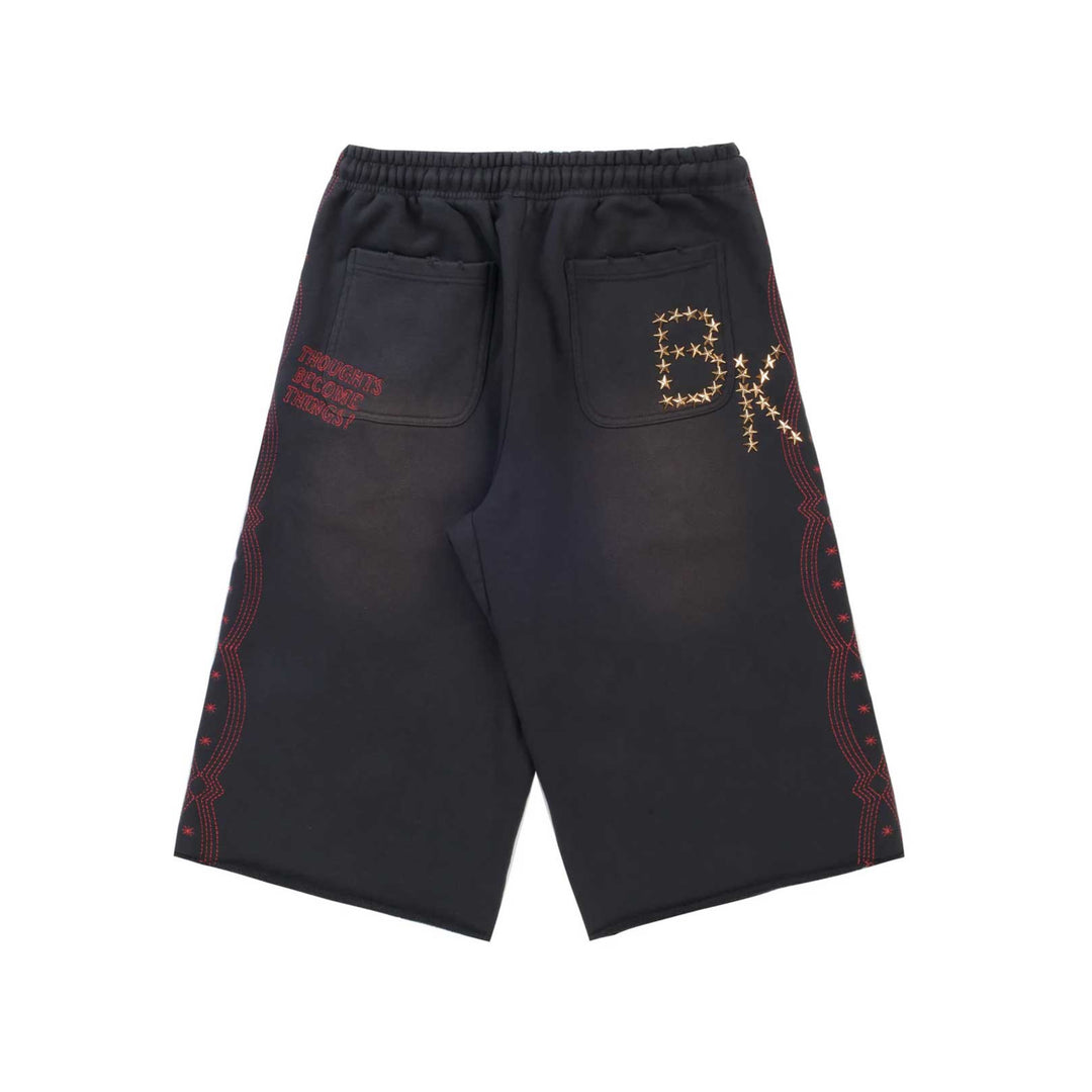 Boredom Kills Brown Collegiate Shorts