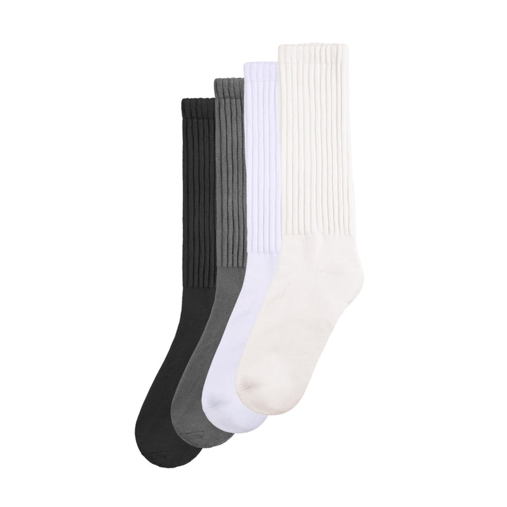 Faciane 4 pack Premium Scrunch Socks