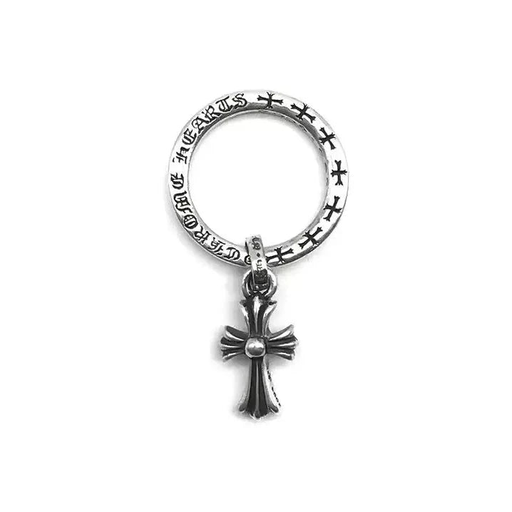 Chrome Hearts Silver Babyfat Drop Ring
