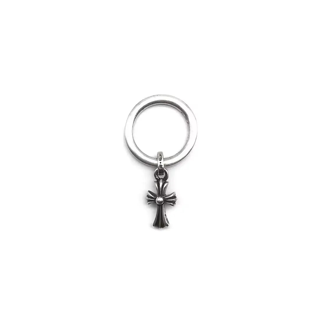 Chrome Hearts Silver Babyfat Drop Ring