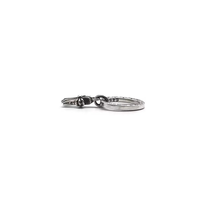 Chrome Hearts Silver Babyfat Drop Ring