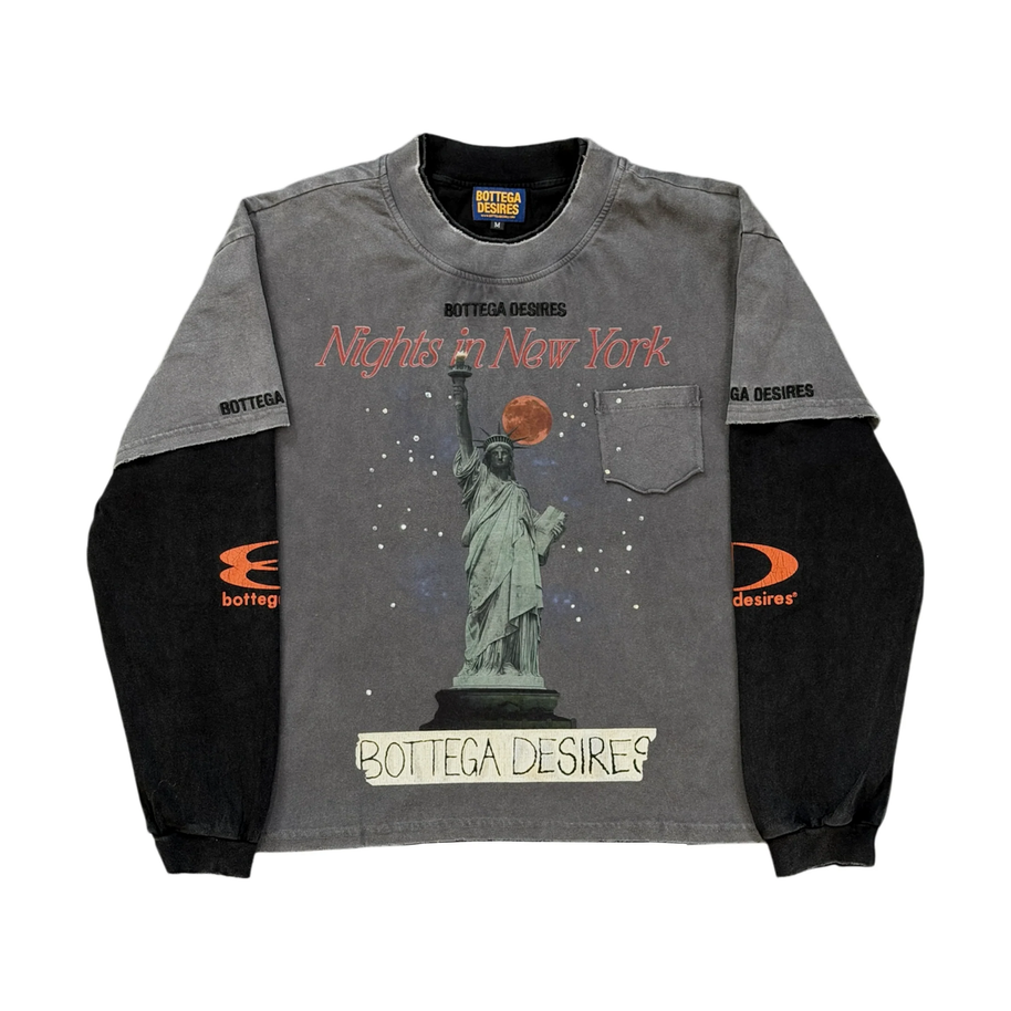 Bottega Desires Nights In NY Layered L/S