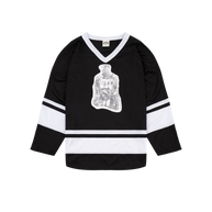 Bravest Studio Black Jesus Piece Hockey Jersey