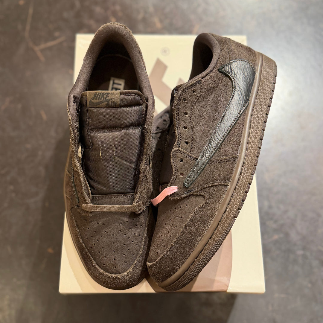 Jordan 1 Retro Low OG SP Travis Scott Velvet Brown (PREOWNED)