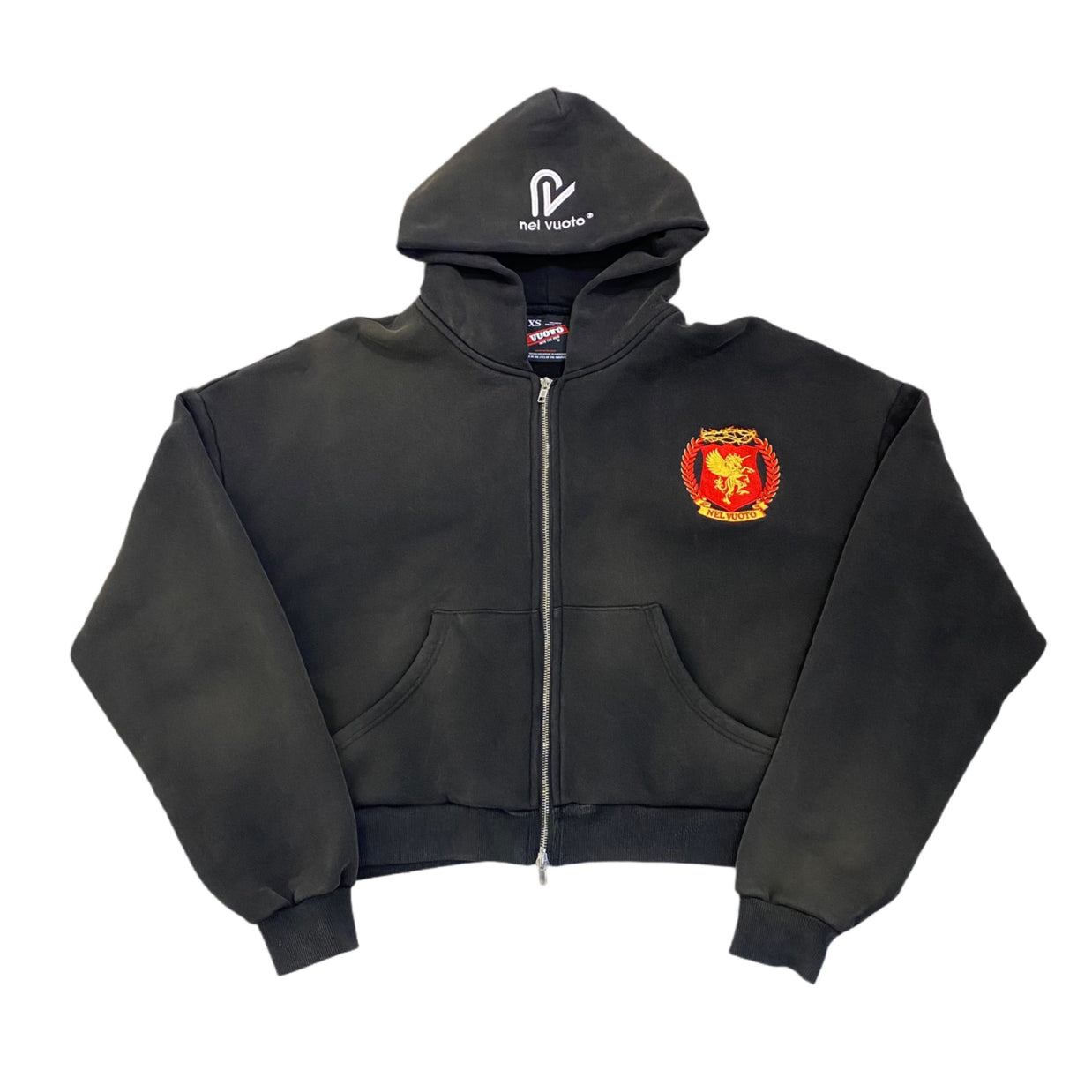 Vuoto Nero Dirtbag Zip Up Hoodie
