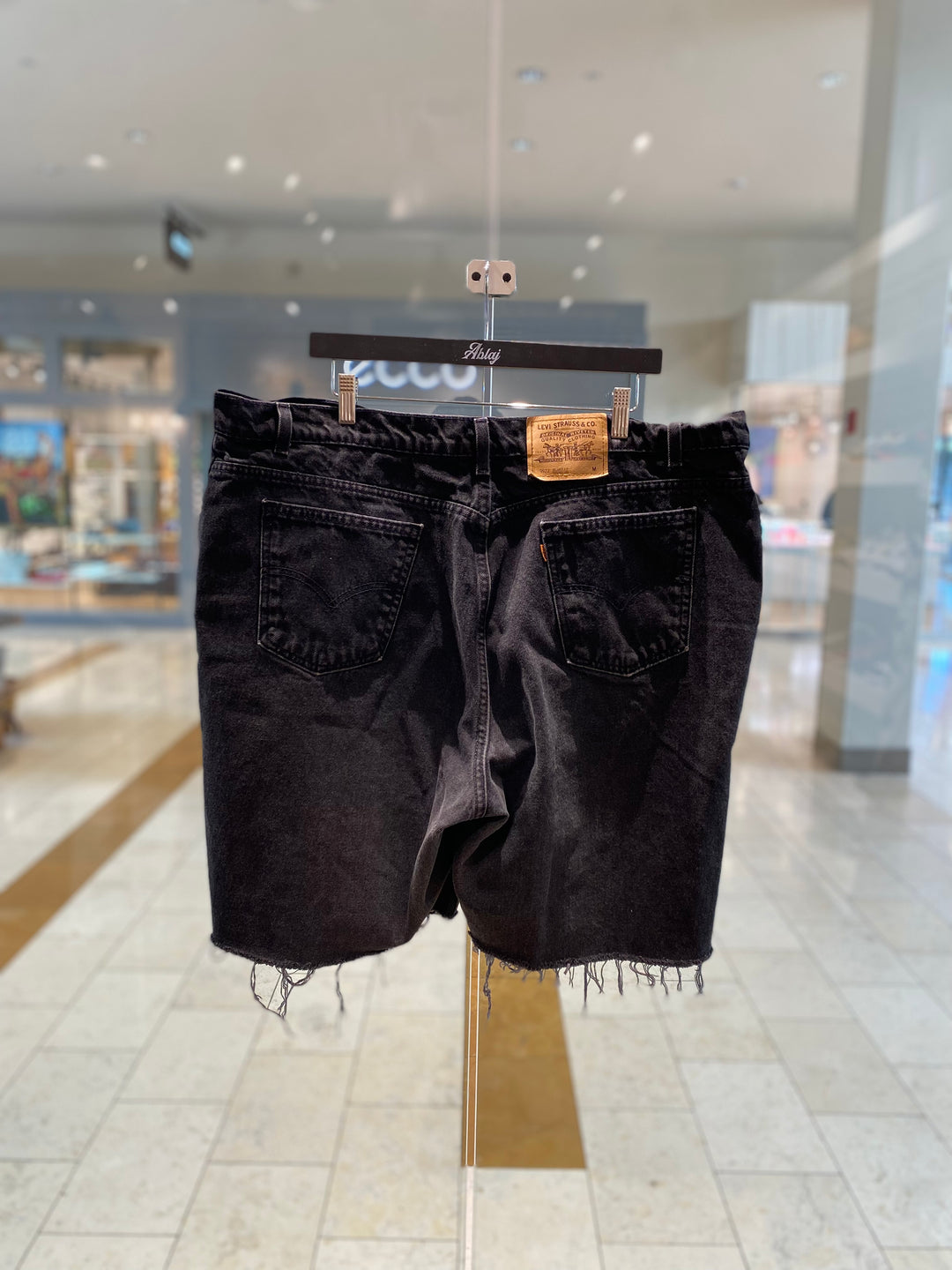 Levi Orange Tab Denim Shorts