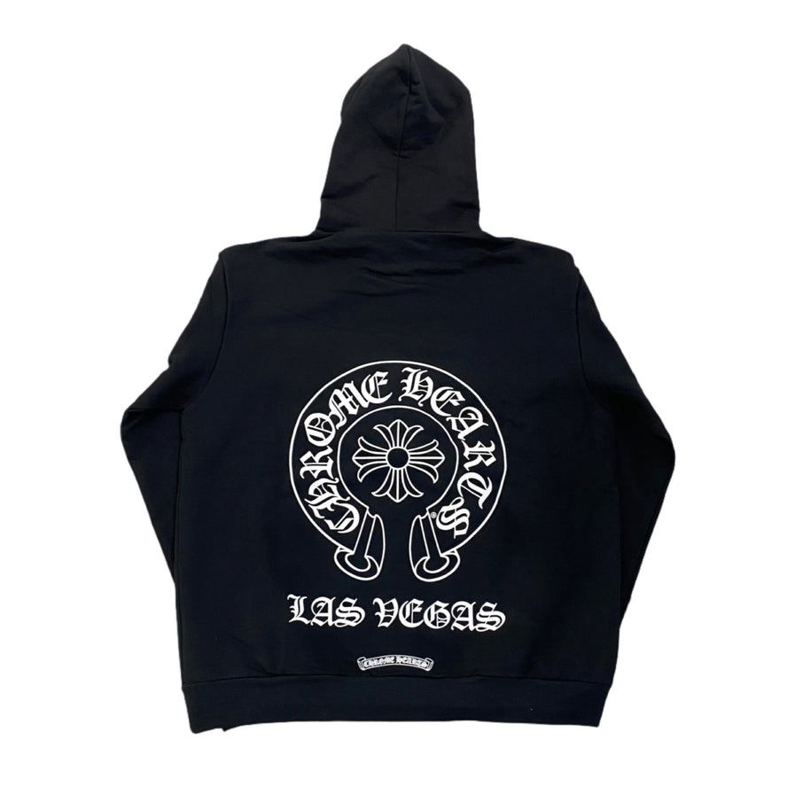 Chrome Hearts Las Vegas Horseshoe Black Hoodie