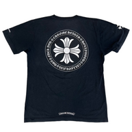 Chrome Hearts Black Seal-Stamp Cross Tee (PREOWNED)