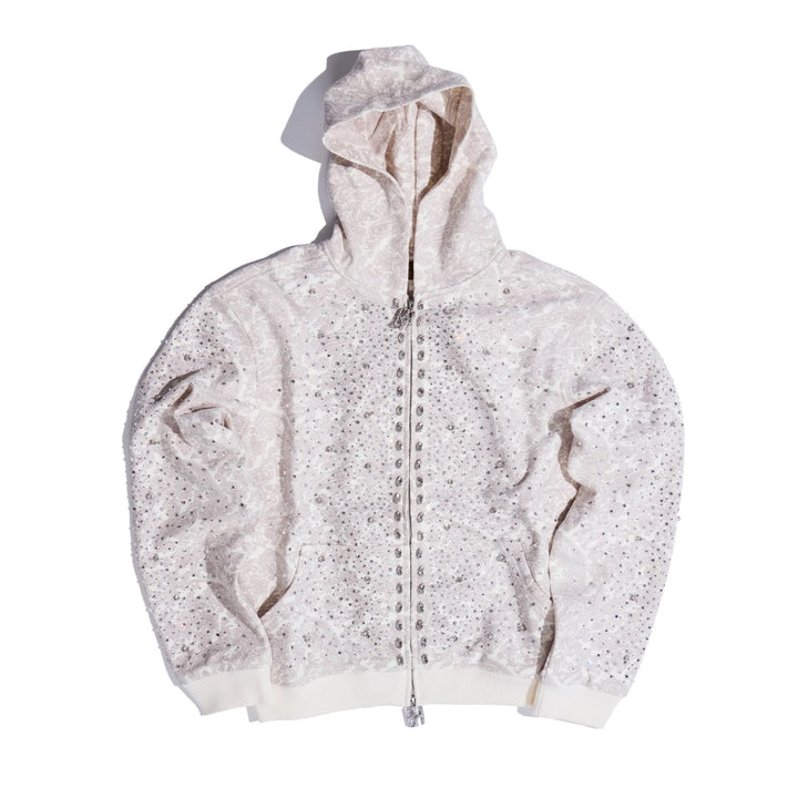 Birth Of Royal Child Cashew Blossom White Hoodie