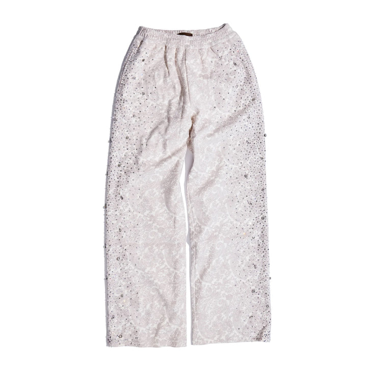 Birth Of Royal Child Cashew Blossom White Pants