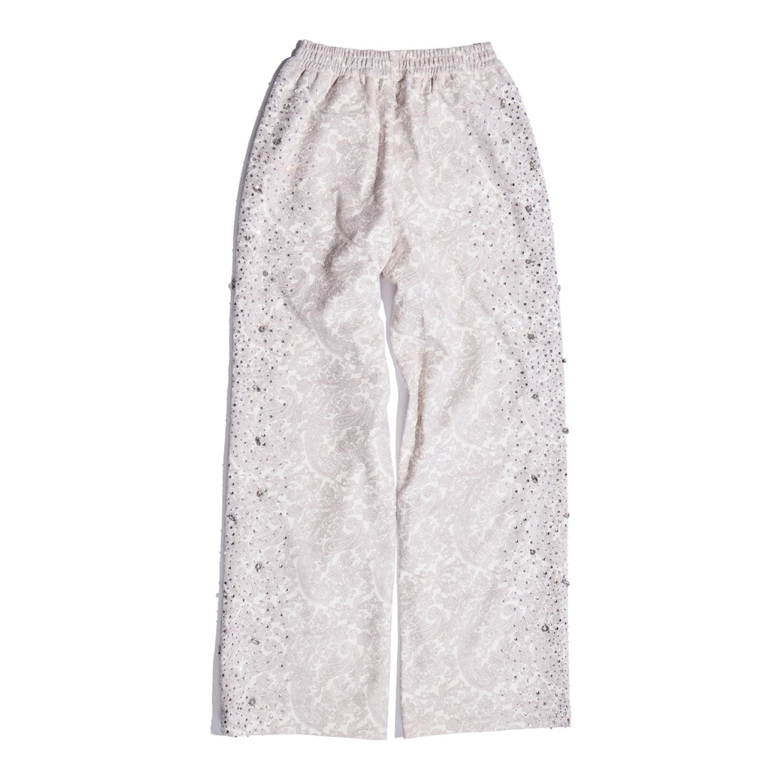 Birth Of Royal Child Cashew Blossom White Pants