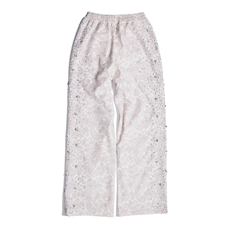 Birth Of Royal Child Cashew Blossom White Pants