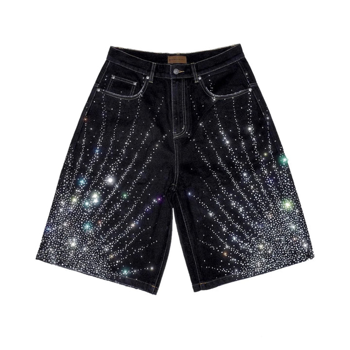 Birth Of Royal Child 20K Starlight Diamond Black Shorts