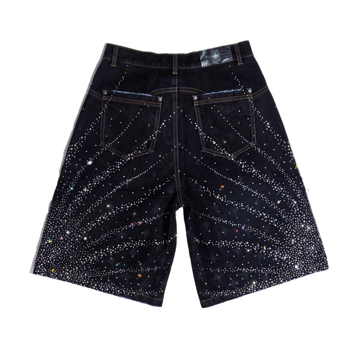 Birth Of Royal Child 20K Starlight Diamond Black Shorts