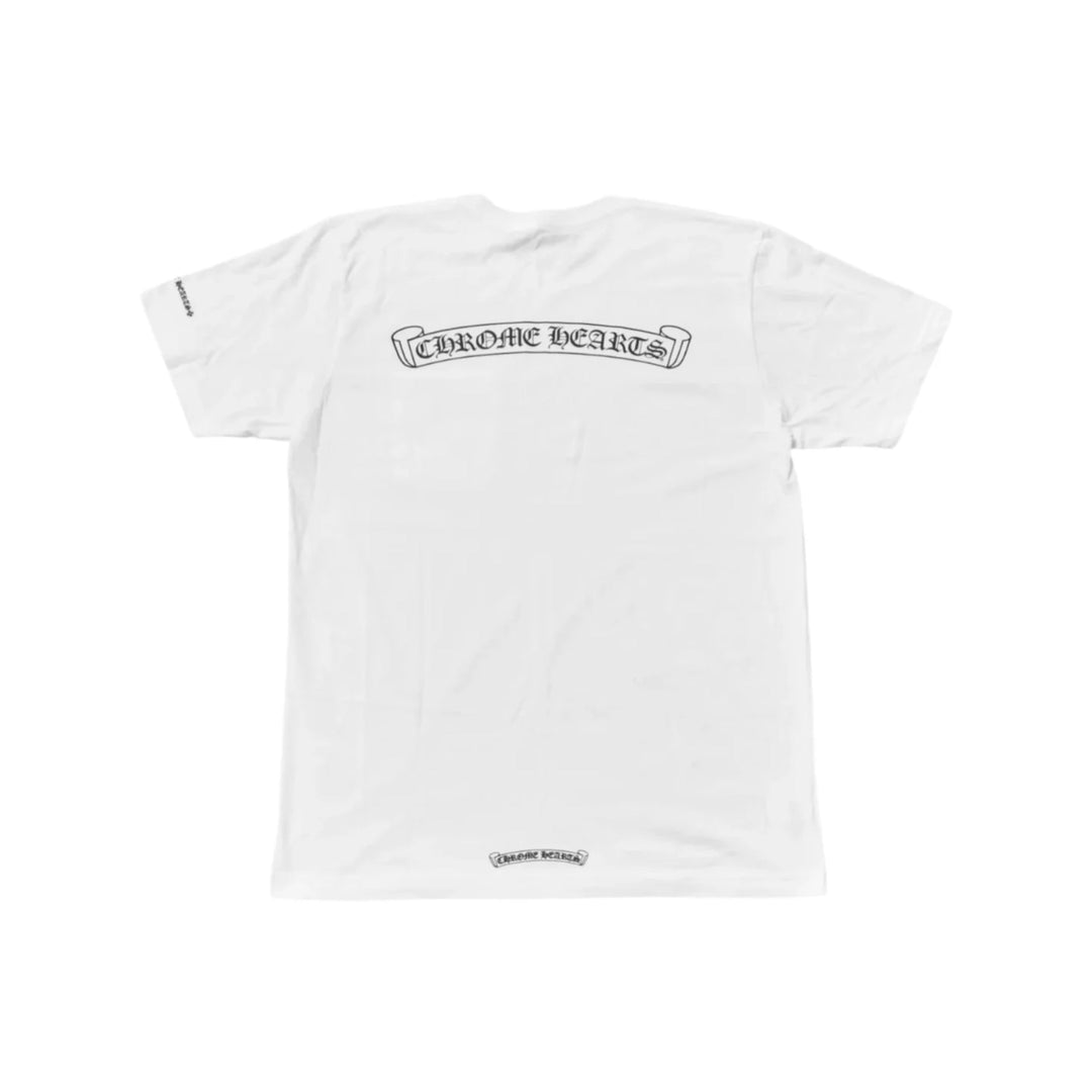 Chrome Hearts Pocket Scroll Tee White