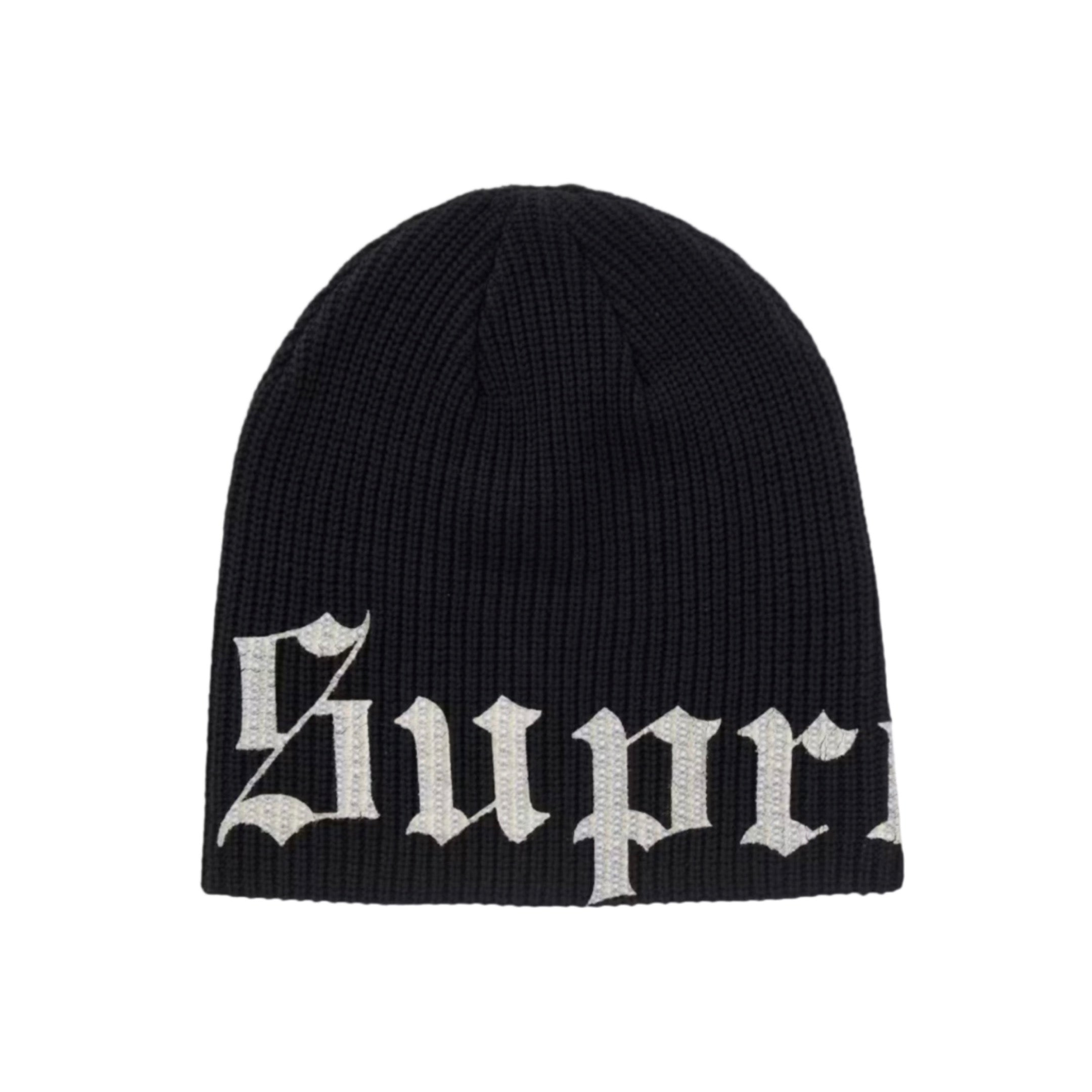 帽子 supreme Old English Printed Beanie black Supreme Old English Printed Beanie Black – Ablaj
