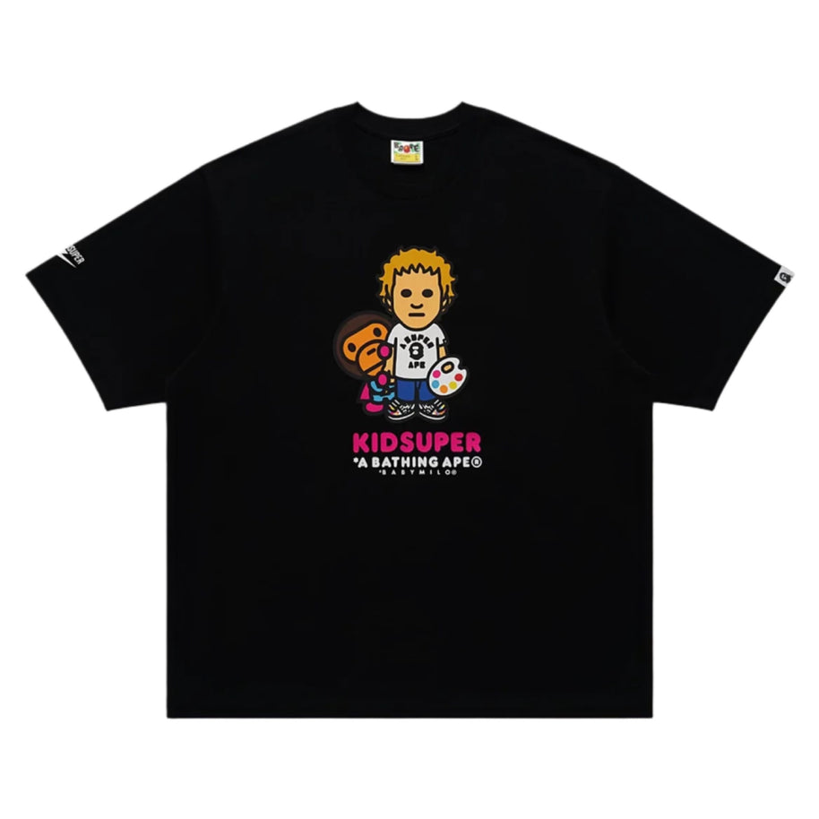 Bape x Kidsuper Milo Tee Black