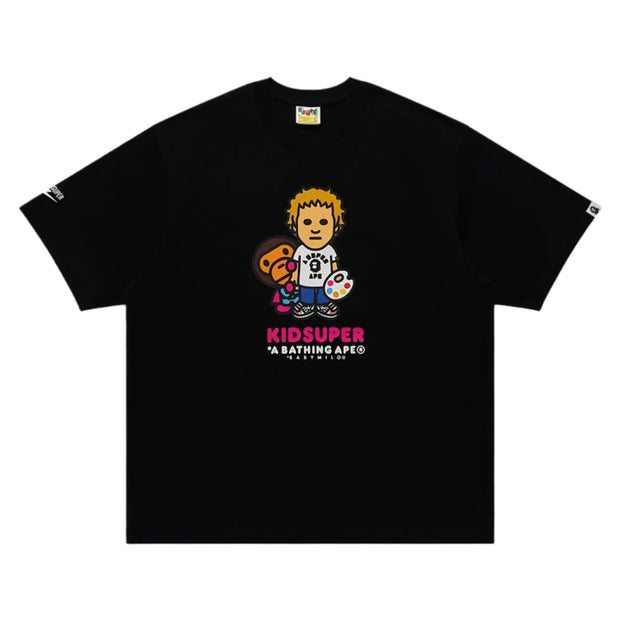 Bape x Kidsuper Milo Tee Black