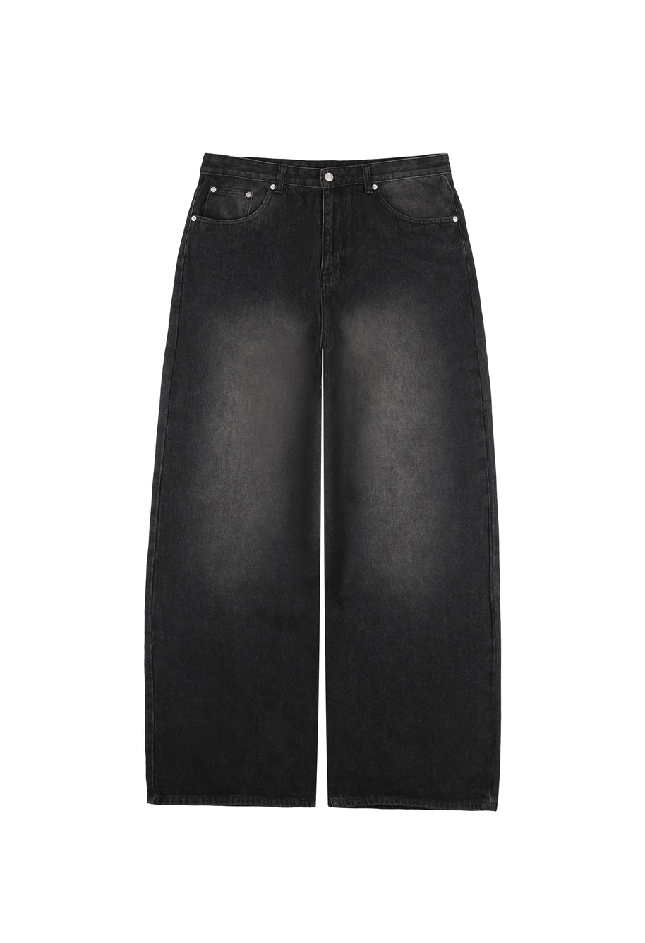 No Feelings Black Denim
