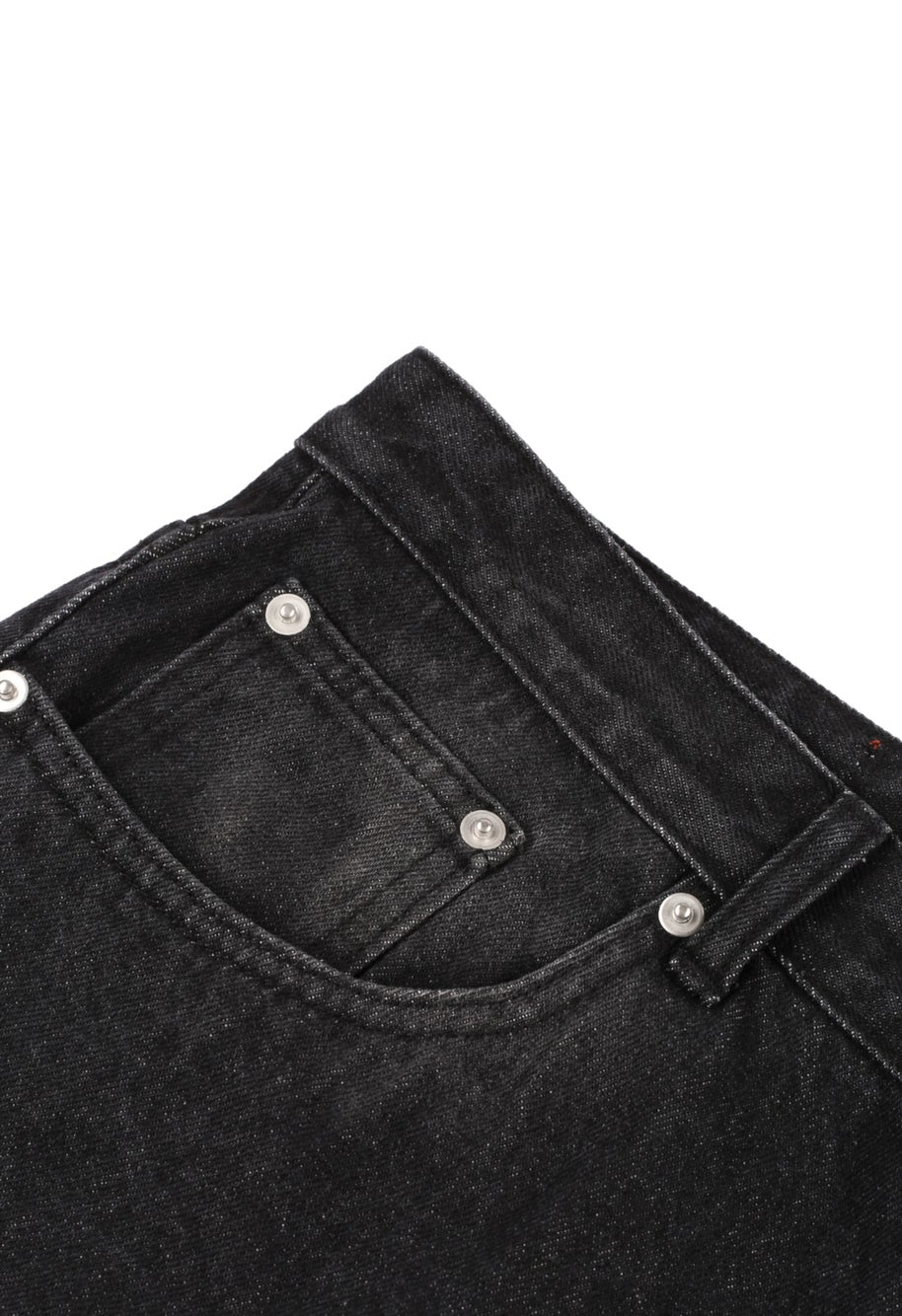 No Feelings Black Denim