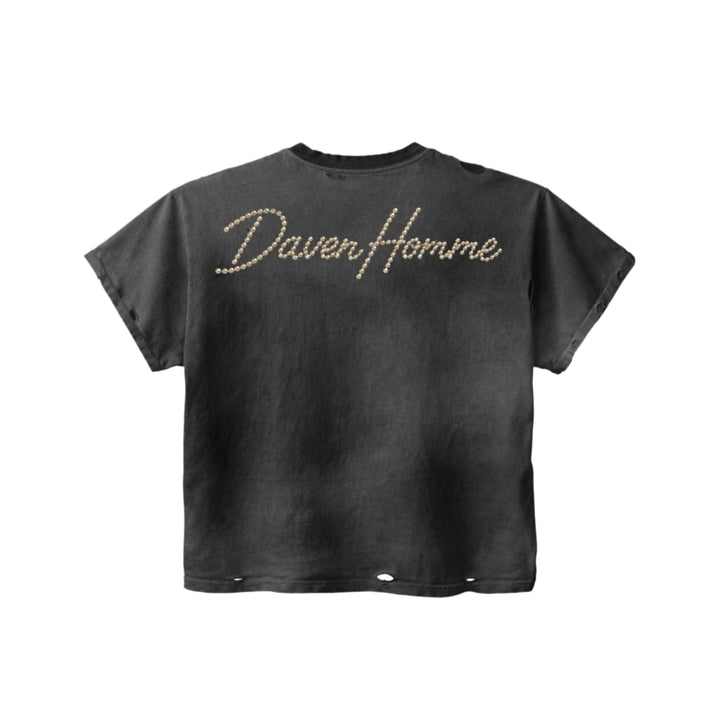 Daven Homme DHV Studded Tee Black