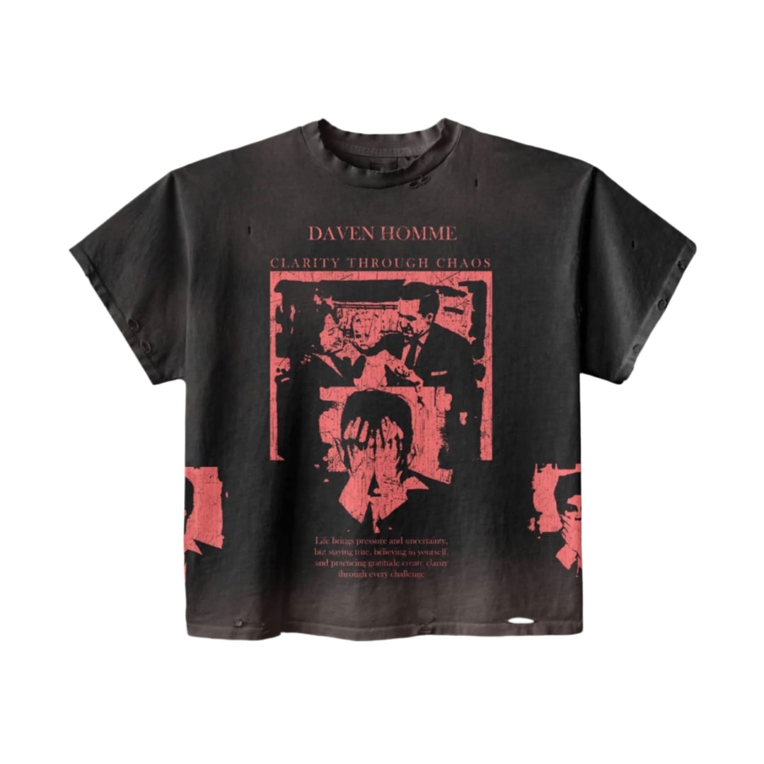 Daven Homme Clarity Through Chaos Tee