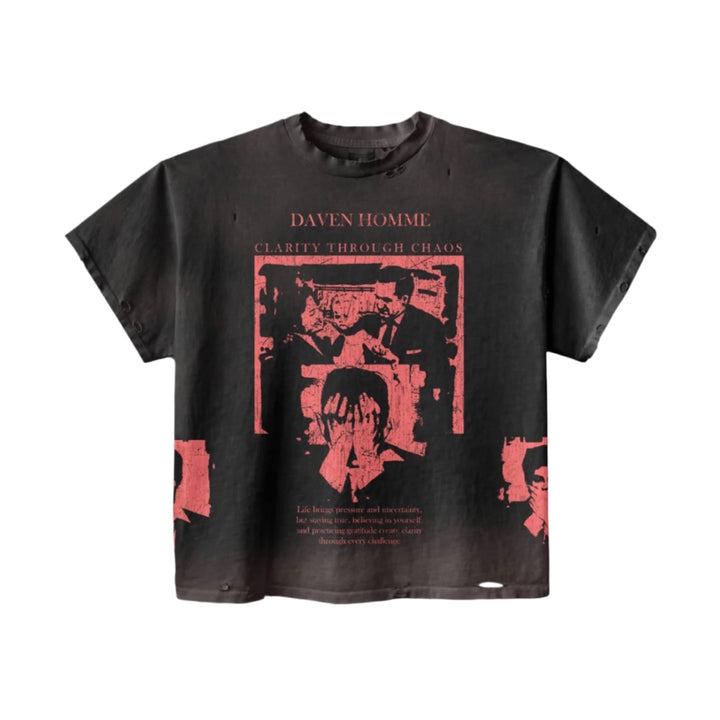 Daven Homme Clarity Through Chaos Tee
