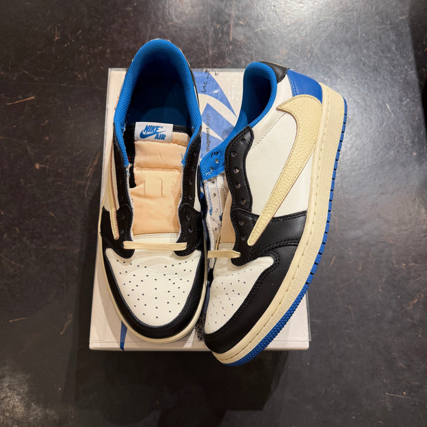 Jordan 1 Retro Low OG SP Fragment x Travis Scott (PREOWNED)