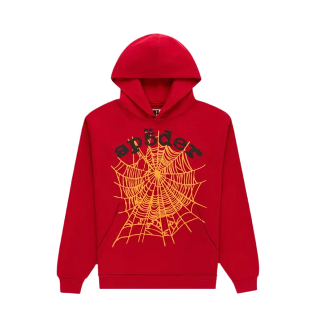 SP5DER OG Web V2 Hoodie Red