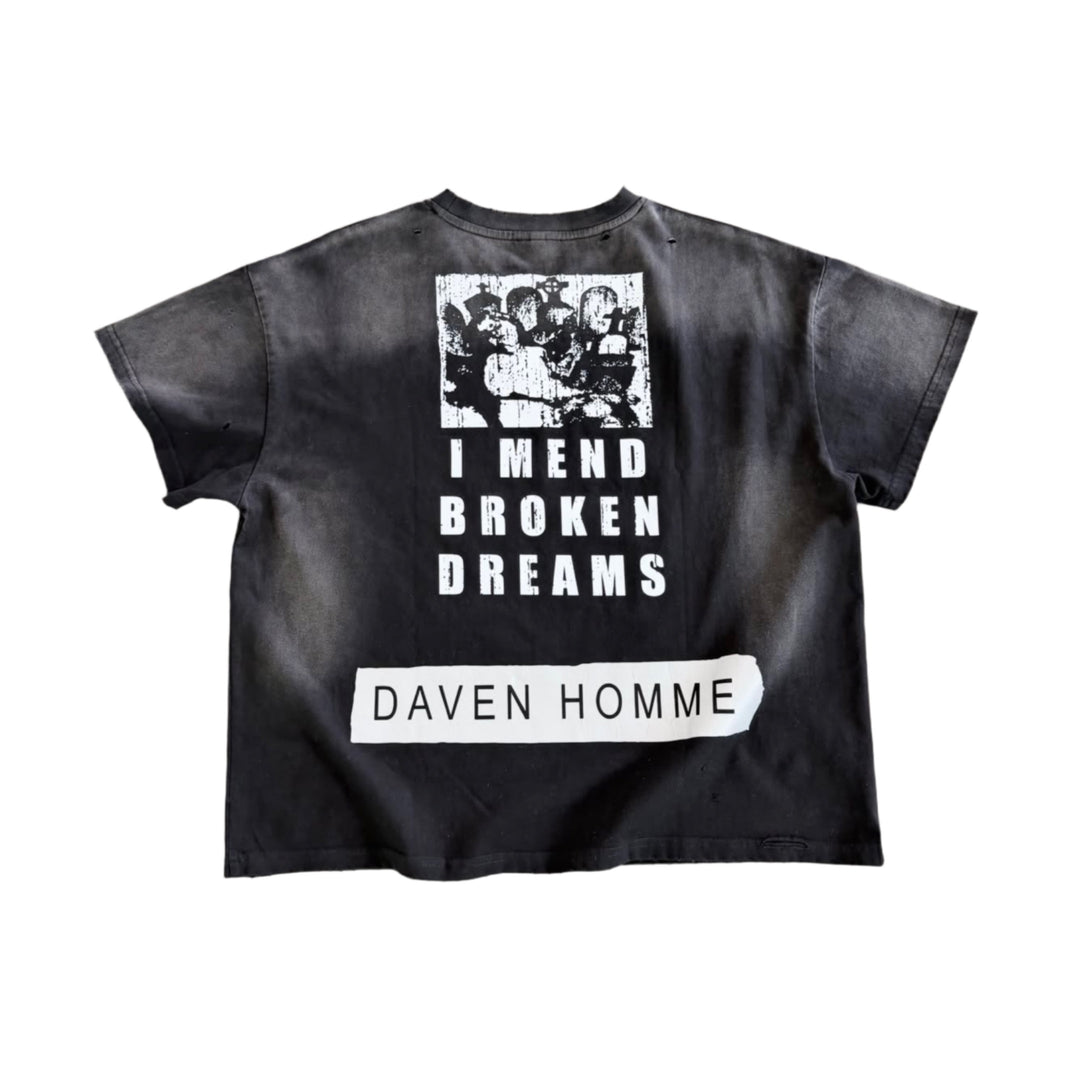 Daven Homme I Mend Broken Dreams Tee