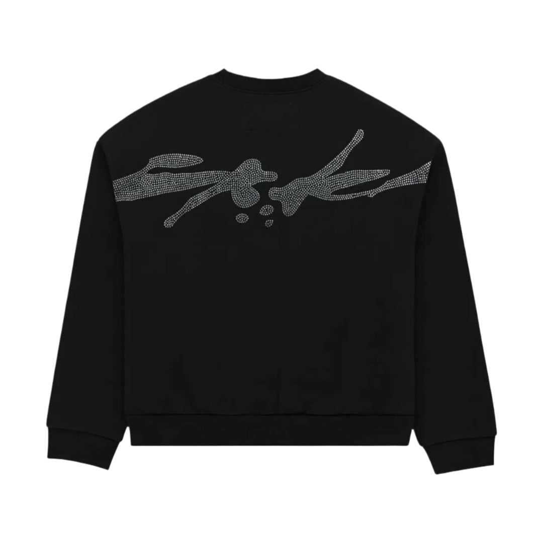 SP5DER Rhinestone TM Crewneck