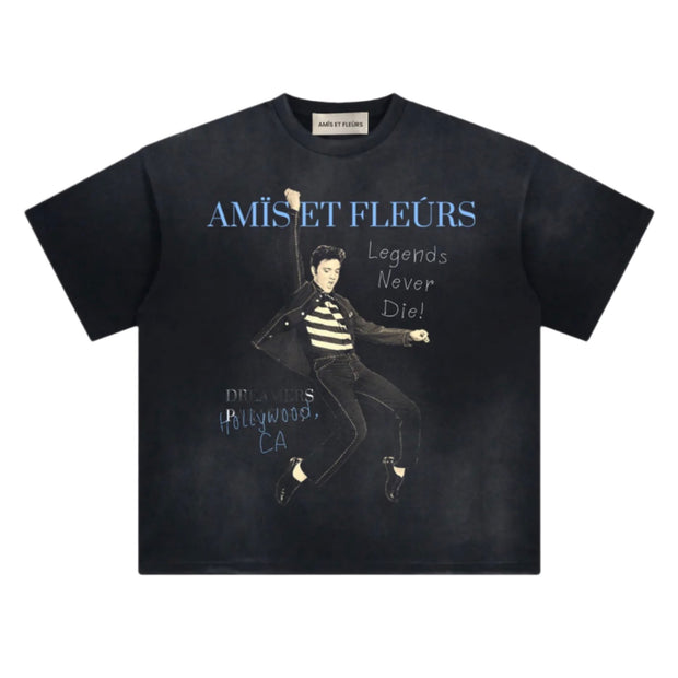 Amis et Fleurs "Elvis Legend" Tee