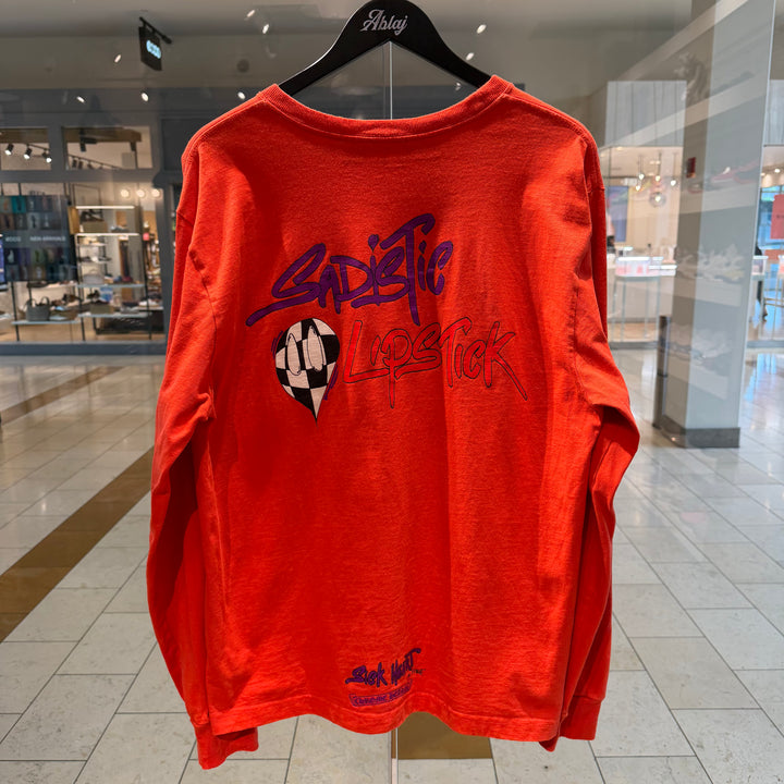 Chrome Hearts Red Matty Spark Boy Longsleeve (PREOWNED)