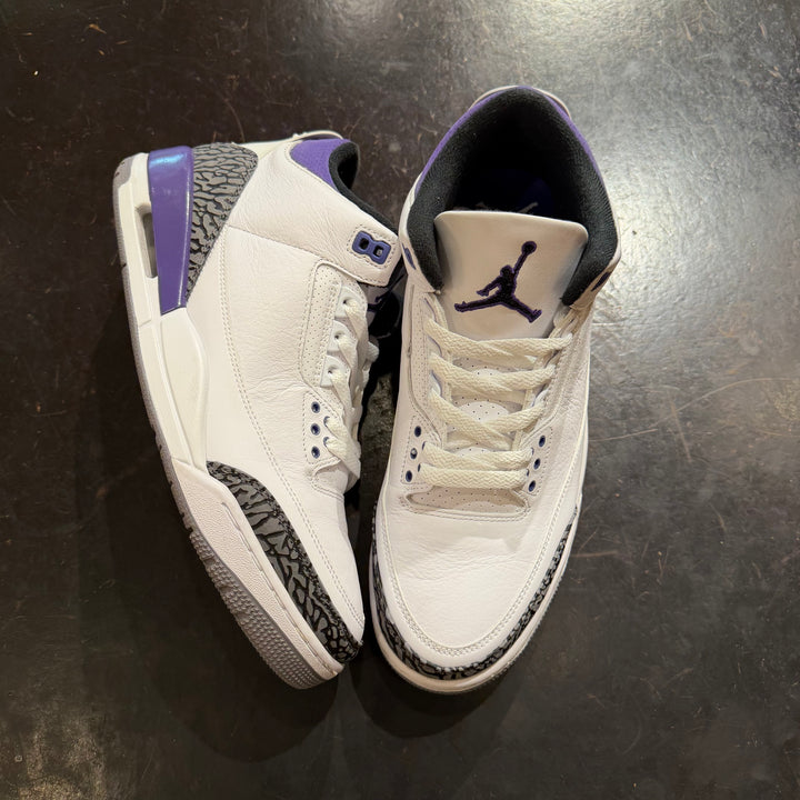 Jordan 3 Retro Dark Iris (PREOWNED)