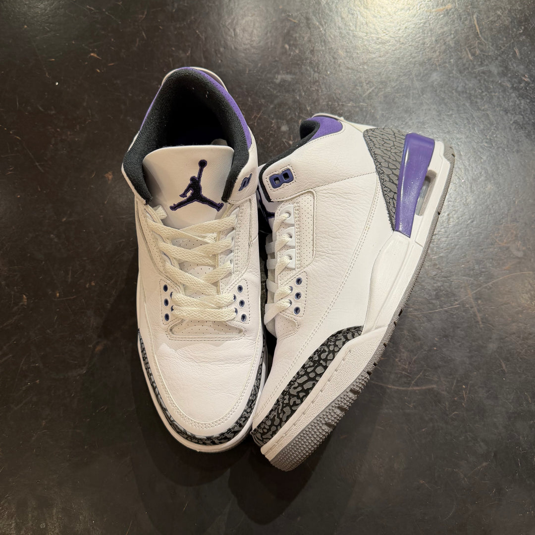 Jordan 3 Retro Dark Iris (PREOWNED)