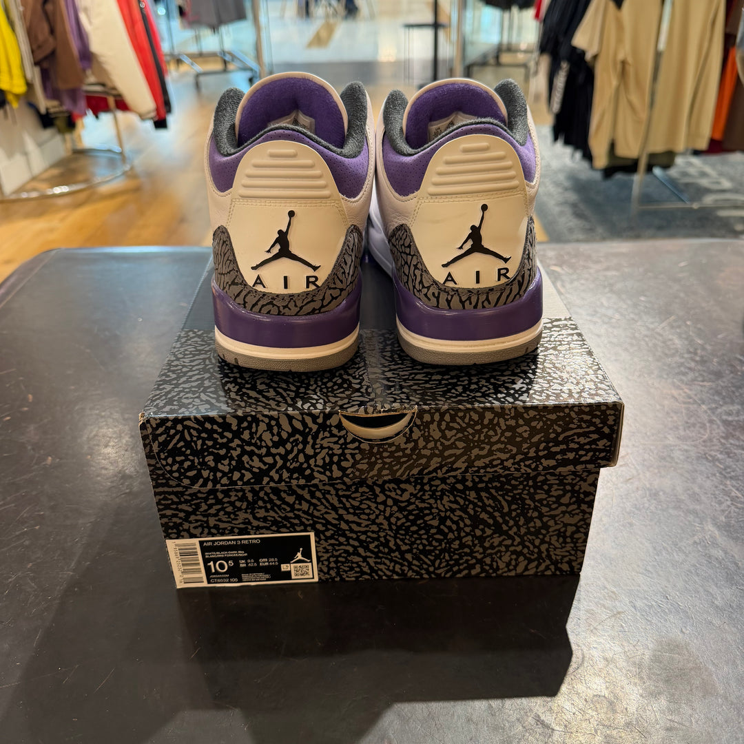 Jordan 3 Retro Dark Iris (PREOWNED)