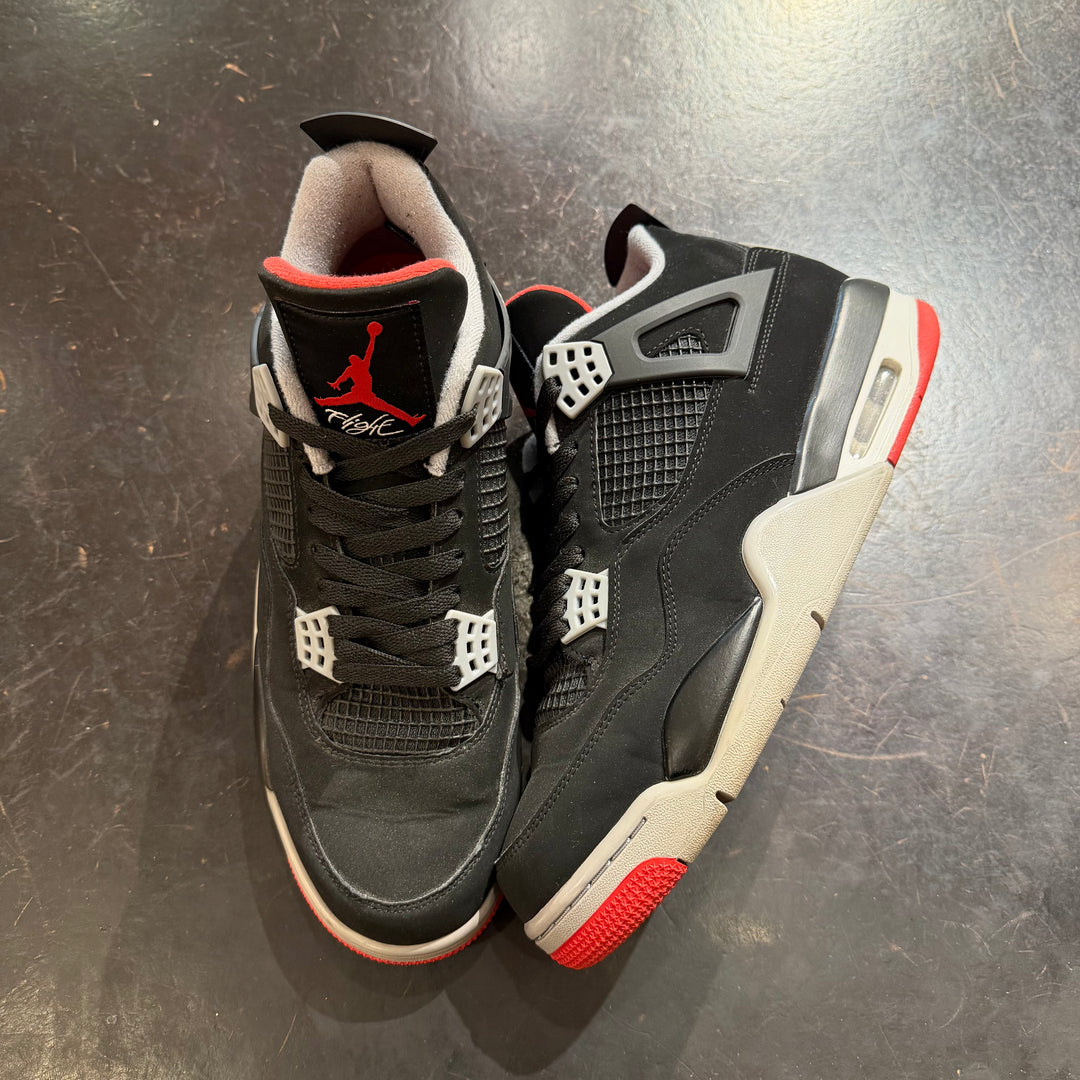 Jordan 4 Retro Bred (2019) (PREOWNED)