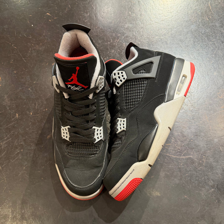 Jordan 4 Retro Bred (2019) (PREOWNED)