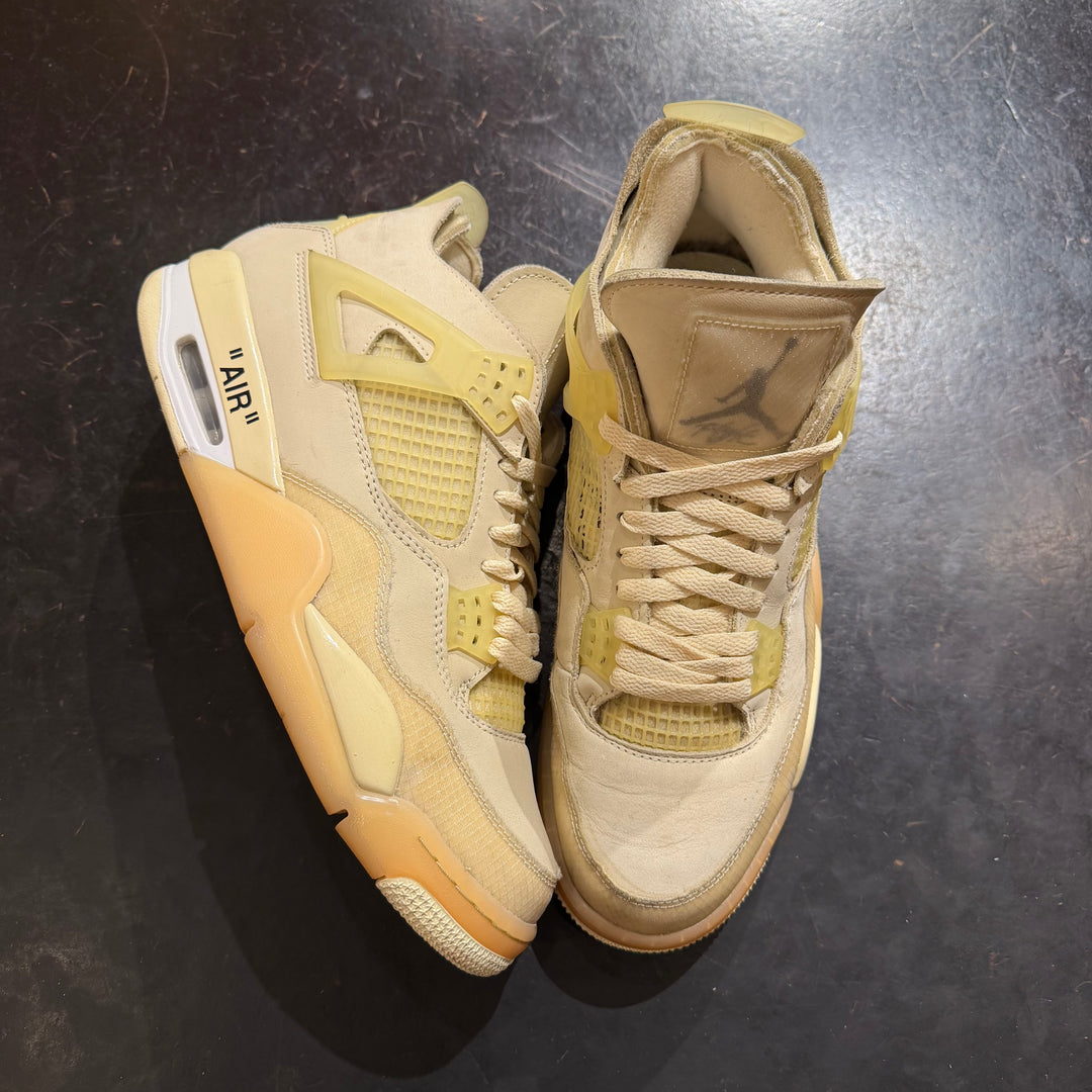 Off White x Wmns Air Jordan 4 Retro SP &