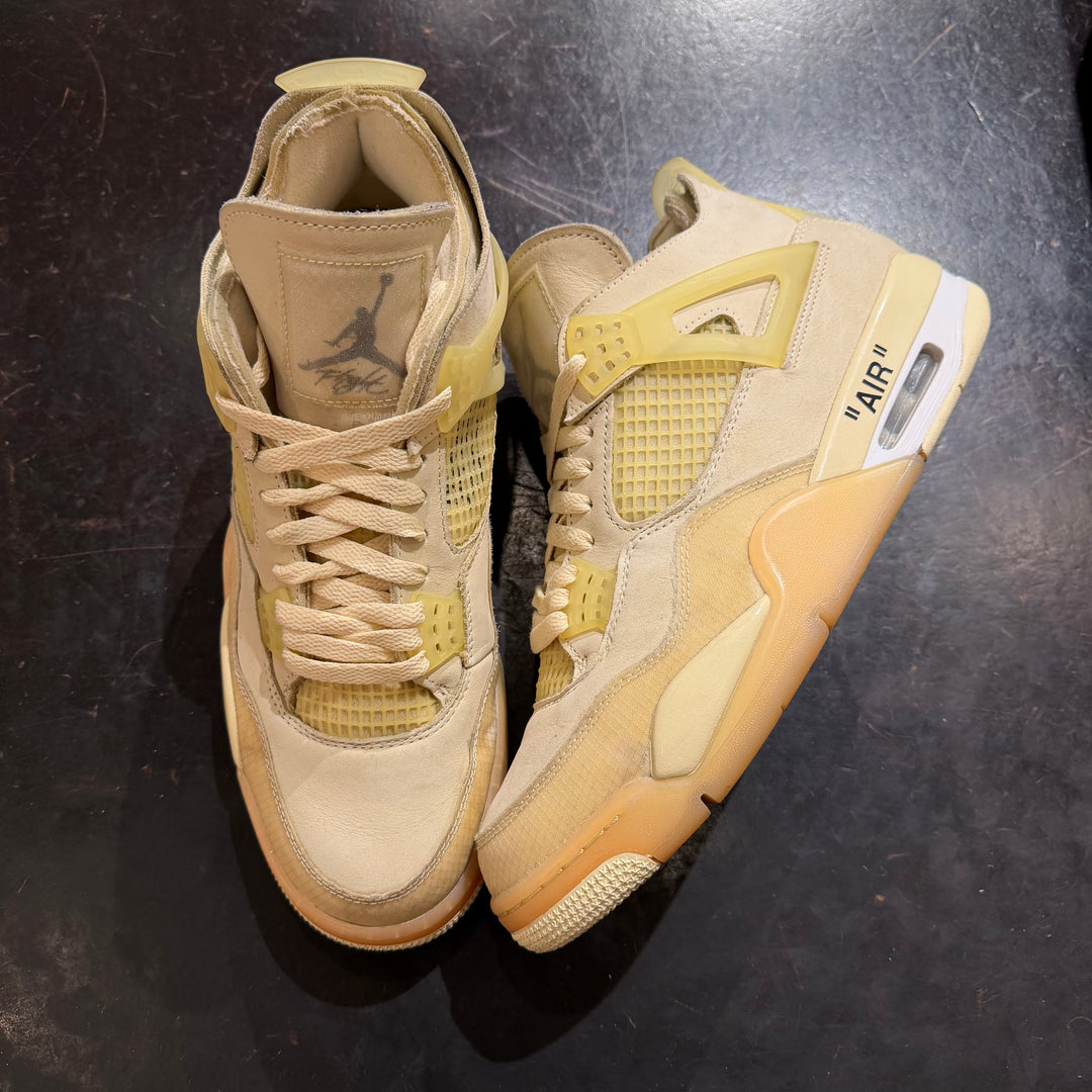 Off White x Wmns Air Jordan 4 Retro SP &