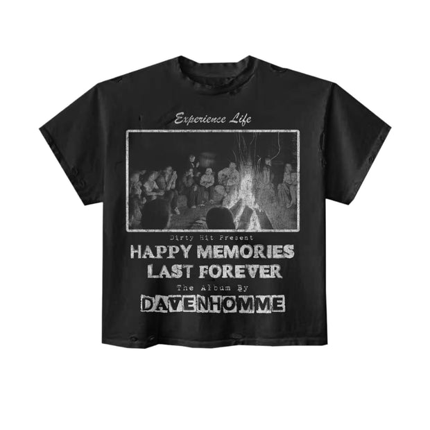 Daven Homme Happy Memories Tee Black