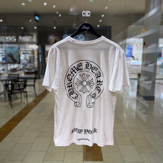 Chrome Hearts New York Horseshoe Pocket Tee (PREOWNED)